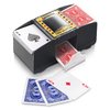 ARTISHION Automatic Card Shuffler - 1-2 Deck, Poker Shuffler Machine, Casino Card Electric Shuffler, Lower Noise Playing Card Shuffler for UNO, Phase 10, Poker Skip Bo Card Games, Sleeved Card