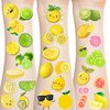 BignzwUra 370 PCS Lemon Cutie Themed Tattoos Temporary Stickers- Yellow Lemon Lime Pink Lemon Baby Shower Birthday Party Favors Supplies Decorations Goodie Bag Tattoos Temporary(30 Sheets)