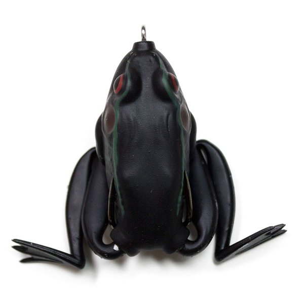 Lunkerhunt Lunker Frog, Texas Toad – Fishing Lure with Realistic Design, Legs Extend and Retract in Use, Great for Bass and Pike, Freshwater Lure with Hollow Body, Weighs ½ oz, 2.25” Length