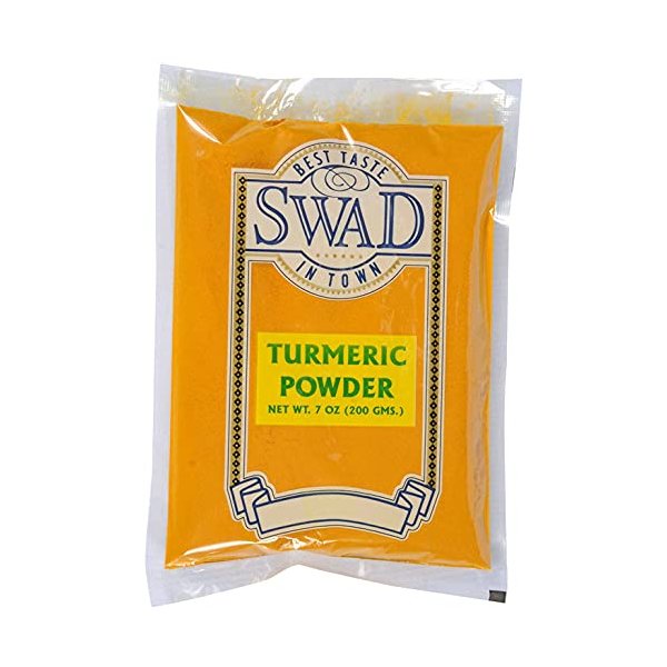 Swad Turmeric Powder 7oz (Pack of 4)