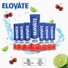 ELOVATE Electrolyte Drink Mix with 8 Grams of Glucose - Pack of 25, Lime Cherry - Dextrose - Glucose Powder - Energy Drink