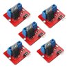 HiLetgo 5pcs IRF520 MOSFET Driver Module MOSFET Button Drive for Arduino MCU ARM Raspberry PI