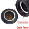 IBC Tank Tote Adapter, IBC Tote Tank Drain Adapter Fitting S60x6 Coarse Thread to Water Tote Hose Connector (Male Thread, 1")