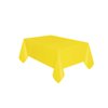 Neon Yellow Plastic Rectangular Table Cover (54" x 108") Pack of 1 - Eye-Catching Design, Perfect for Parties, Indoor/Outdoor Events, & Celebrations