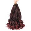Ayana 8 Packs French Curly Braiding Hair 22 Inch Long Bouncy Loose Wavy Crochet Hair For Black Women Pre Stretched French Curl Braiding Hair Synthetic Hair Extensions (22 Inch (Pack of 8), TBUG)