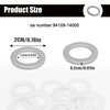 20PCS M14 Drain Plug Gasket Aluminum Engine Oil Crush Washers Replacement for Acura 94109-14000