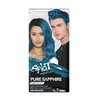 Splat Pure Sapphire Semi Permanent Hair Dye Kit with Bleach, 1 Application, Includes Blue Hair Dye, Oxide & Bleach Powder, Vegan & Cruelty Free Hair Color