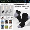 Heatuff Men’s Ankle Socks Cushioned Moisture Wicking Low Cut Casual Socks (10 Pairs)