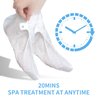 6 Pack Foot Mask Moisturizing Hydrating Foot Spa Socks for Softens Rough Dry Cracked Feet Treatment Care - Nicotinamide + Shea Butter + Goat Milk