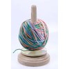 Wood Yarn Holder - with Twirling Mechanism