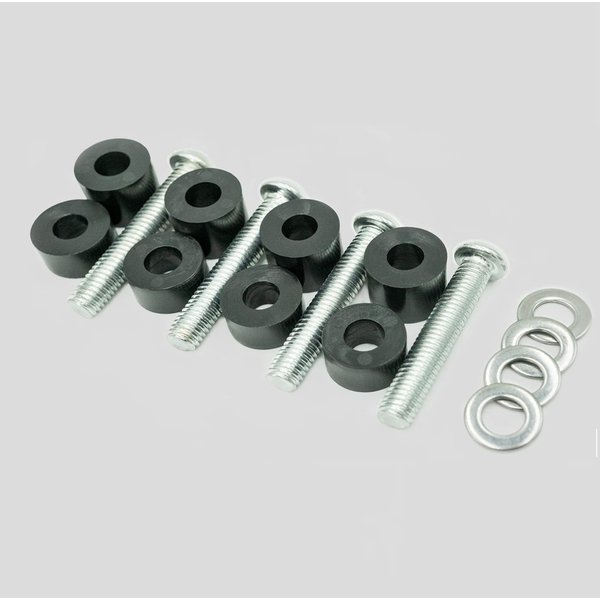 M8 Screws for Samsung TV M8x45mm TV Mounting Bolts Screws for Samsung TV with 25mm Long Spacers