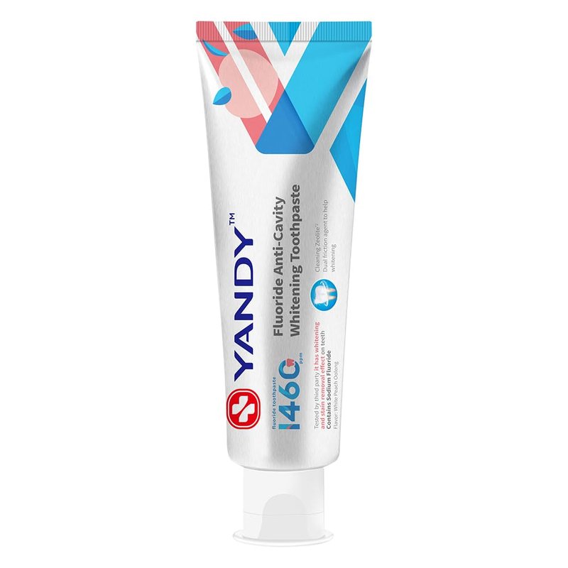 YANDY Sodium Fluoride Anti Cavity Toothpaste,Anticavity, Strengthens ...