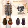 YTCHYYSK Round Volumizing Brush Nickel/Copper and Filter Cleaning Brush for Dyson Airwrap Accessories Hair Styler Limp Flat Hair Volumizer Attachment Tool, Part No. 969489-01 970750-01