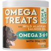PawfectCHEW Fish Oil Omega 3 for Dogs - Allergy Relief - Joint Health - Itch Relief, Shedding - Skin and Coat Supplement - Alaskan Salmon Oil Chews - Omega 3 6 9 - EPA & DHA Fatty Acids