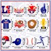26 PCS Baseball Party Banners Baseball Birthday Decorations Sports Theme Party Hanging Swirls Happy Birthday Paper Banners for Boys Girls Birthday Baby Shower Party Supplies