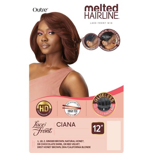 Outre Lace Front Wig - Melted Hairline - Ciana (OFF BLACK 1B)