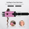 Newest Mini Hair Crimper 2 Adjustable Temperature, janelove 1/2 Inch Beach Waves Curling Iron, Hair Waver for Short & Medium Hair, Home and Travel Friendly Crimper Hair Tool, Dual Voltage