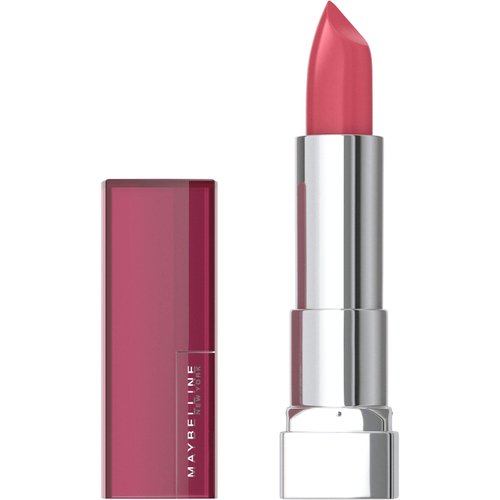 Maybelline New York Color Sensational Lipstick, Lip Makeup, Cream Finish, Hydrating Lipstick, Pink Wink, Coral Pink ,1 Count