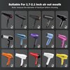 Universal Diffuser Hair Dryer Attachment:Hair Diffuser For Curly Hair,Curly Hair Diffuser,Black Hair Diffuser Attachment For Hair Dryer Nozzles From 1.7 To 2.1