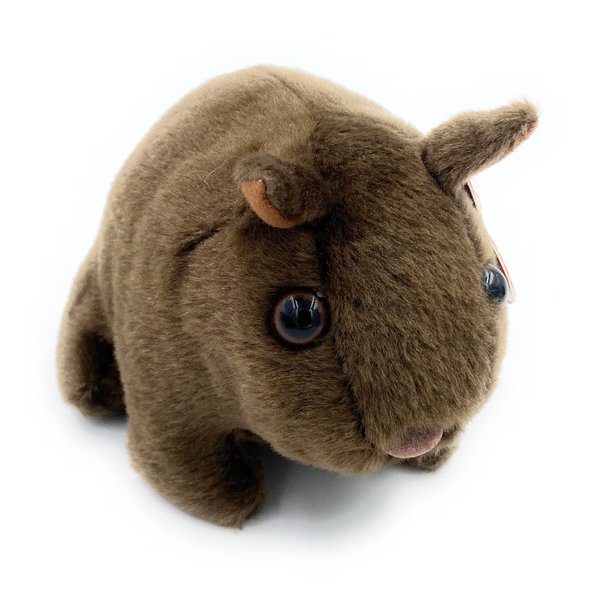 Aeisage Wombat Stuffed Animal 4.5" Plush Wombat Toys Cute Australian Souvenirs Wombat Gifts for Boys & Girls Super Soft Stuffed Wombat
