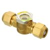 PATIKIL Sight Glass, 1/2 x 1/2 SAE Universal Liquid Moisture Indicator for Air Conditioning HVAC Refrigeration