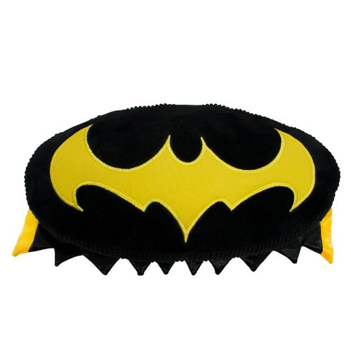 Buckle-Down Dog Toy, DC Comics, Plush Squeaker Legion of Super Pets Batman Dog Ace The Bat Hound Bat with Cape (DTPT-BMJZ)