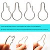 AHYCS Shower Curtain Hooks - Rust-Resistant Metal Rings, Easy-to-Install (50 PCS)