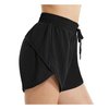 BALEAF Women's Swim Shorts Modest Swimsuit Bathing Suit Bottoms 3" Quick Dry Mesh Beach Water Board Shorts with Liner Pocket Black L