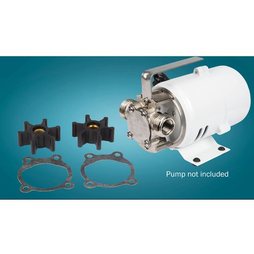 Little Giant IRK-360 Impeller Replacement/Repair Kit for Little Giant Pony Pumps and Flex Vane Pumps, Black, 555706