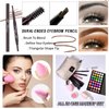 YBUETE Makeup Set Full Kit for Girls Teens Women, Makeup Present Set, Includes Eyeshadow, Foundation, Blusher, Eyebrow Pencil, Mascara, Eyeliner, Brushes, Lip Gloss, Sponge, Cosmetic Bag