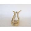 Vanilla black gray white beige marbled hair claw clip