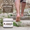 CocoPits Natural Deodorant, Deodorant Jar for Women and Men, Vegan Deodorant, Gluten Free, Cruelty Free, Free of Aluminum Parabens & Sulfates, Made in the USA (Natural)