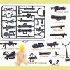 Aimerliben Swat Military Weapons Sets Army Police Soldier Figures Toys Gear Pack Guns Helmet Building Blocks Accessories