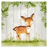 100 Woodland Animal Creatures Luncheon Napkins Disposable Paper Pack Rustic Forest Friends Fox Deer Dinner Lunch Napkin for Animals Camping Hunting
