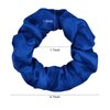 Jaciya 12 Packs Navy Blue Hair Scrunchies Satin Scrunchy Elastic Band Hair Bobbles Scrunchies Hair Ties Ponytail Holder Hair Accessories for Women Girls