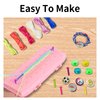 AOFUXTI Friendship Bracelet Making Kit, Girls Bracelet Making Kit, Toys for Ages 8-13, for Arts and Crafts, Bracelet DIY, Travel Toys