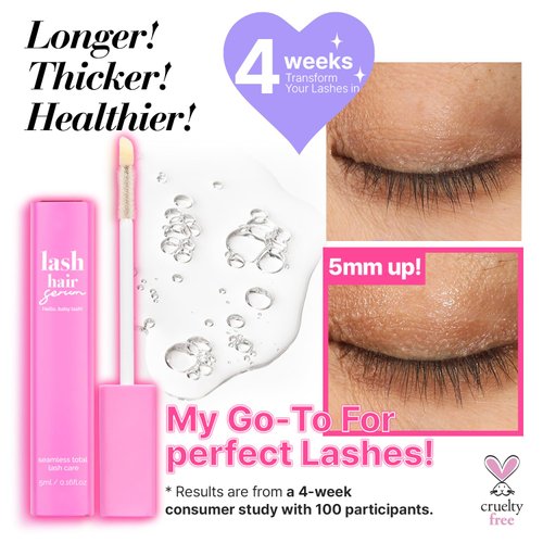 DECILS Korean Lash Serum - Sérum Para Pestañas Eyelash Serum to Grow Lashes Eyebrow Serum Eyelash Growth Serum Suero Para Pestañas Crecimiento Suero De Pestañas