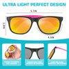 32 Pack Sunglasses Bulk with UV Protection, 16 colors Neon 80s Retro Plastic Sun Glasses Toy, Summer Pool Party Favors, Beach Party Supplies, Gift for Birthday Goody Bag Filler School Classroom Prizes