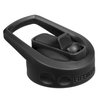 FIFTY/FIFTY A68002BK0 Wide Mouth Cap Lid Water Bottle with Straw, Black