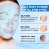 Angeland Jelly Mask for Facials Professional, Peel Off Jelly Mask for Skin Care, Natural Gel Powder Face Masks, Professional Jelly Face Mask Mask, Moisturizing & Hydrating 23 Fl Oz