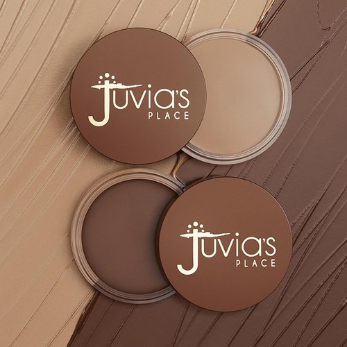 Juvia's Place Bronzed Cream Bronzer Amber - Creamy Bronzing Makeup Beauty Glow Sun Kissed Cheek Matte Shimmer Contour Long Lasting Finish Pigmented Bronze Light Buildable Blendable