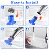 Faucet Aerator M18.5, WeeVeni 6PCS Aerator Replacement for Sink Faucet Flow Restrictor, Kitchen Cache Aerators Bathroom Sink Aerator with Key Removal Wrench Tool