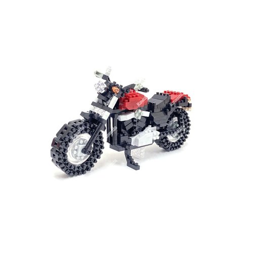 nanoblock - Vehicles - Motorcycle, Sights to See Series Building Kit