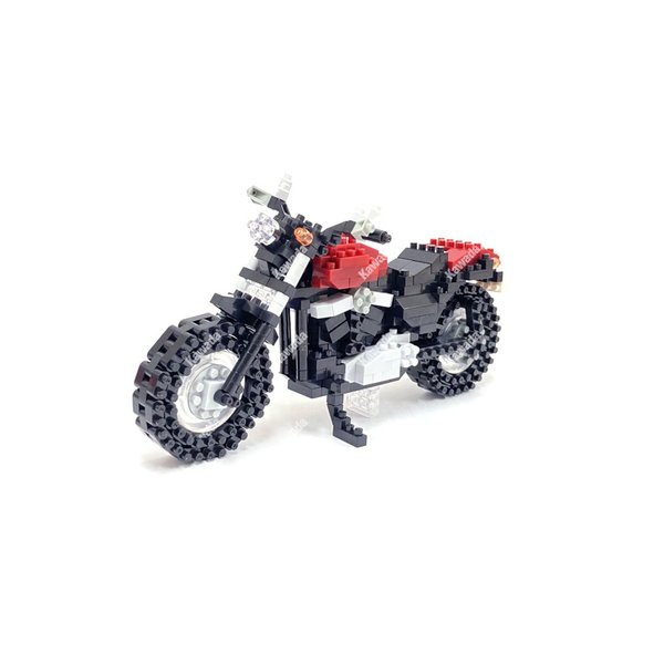 nanoblock - Vehicles - Motorcycle, Sights to See Series Building Kit