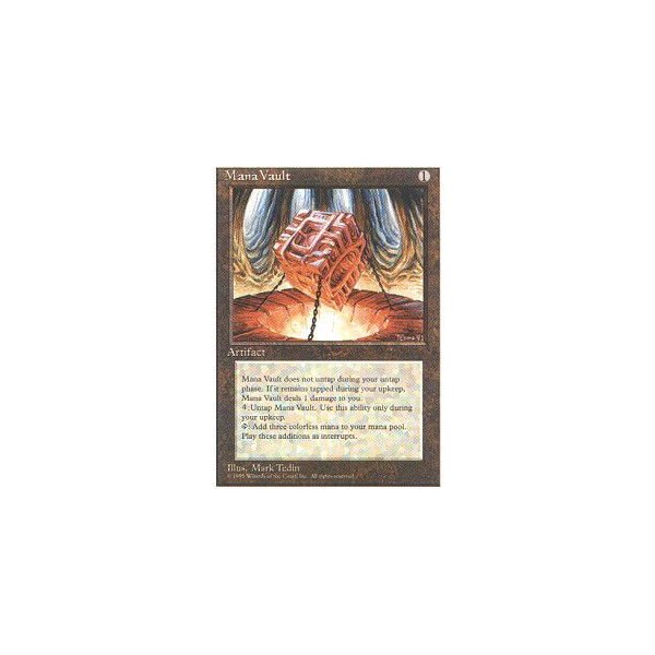 Magic The Gathering - Mana Vault - Fourth Edition