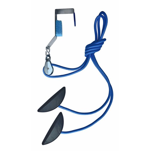 Shoulder Pulley with Over The Door Hook - Improve Shoulder Mobility and Range of Motion - Scratch Resistant Padding to Protect Your Door