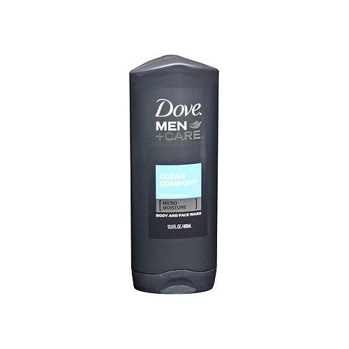 Dove Men+Care Body and Face Wash Clean Comfort - 13.5 oz, Pack of 3