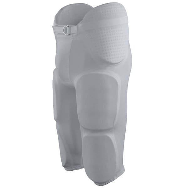 Augusta Sportswear Youth Gridiron Integrated Football Pant S Silver Grey