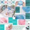 Wild Tribe Bathtub and Shower Drain Protectors with Suction Cups Easiest Hair Catchers Soft Silicone 4 flower