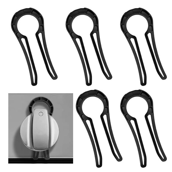 Stove Knob Lock for Child Safety and Proofing,Baby Stove Locks,Gas Stove Knob Locks (5 Pack)